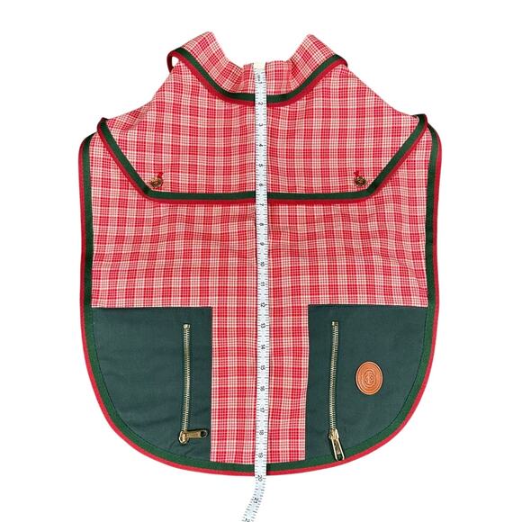 Gucci Tartan Plaid Dog Jacket Red Green White NWT Size L - Picture 6 of 9